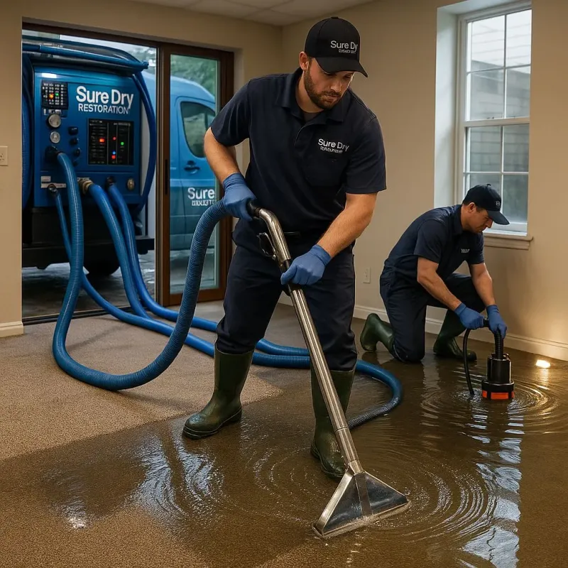 Water Extraction and Removal process in Honeoye Falls, NY